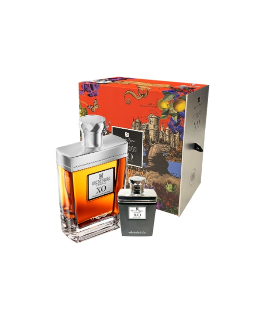 フランス産コニャック DUC DE FUGUE XO ヘリテージ 1L箱付き フランス産コニャック DUC DE FUGUE XO ヘリテージ 1L箱付き